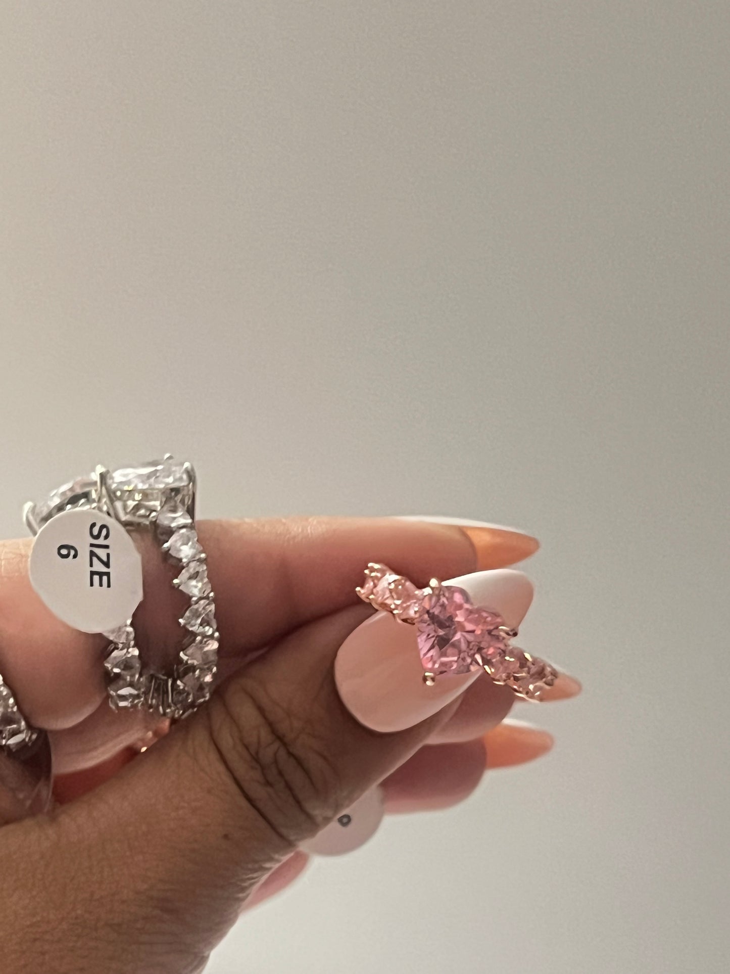 Corazon Stone Heart Rings