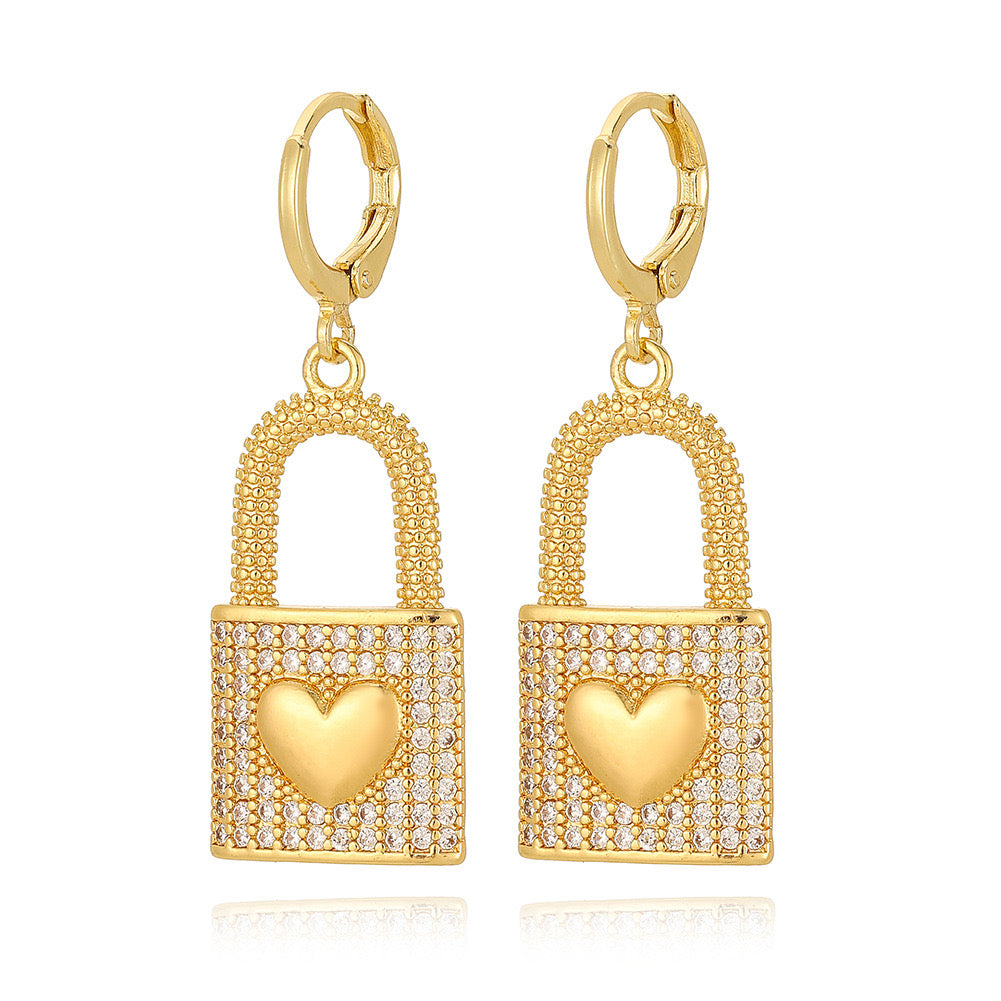 Lock me in Earrings
