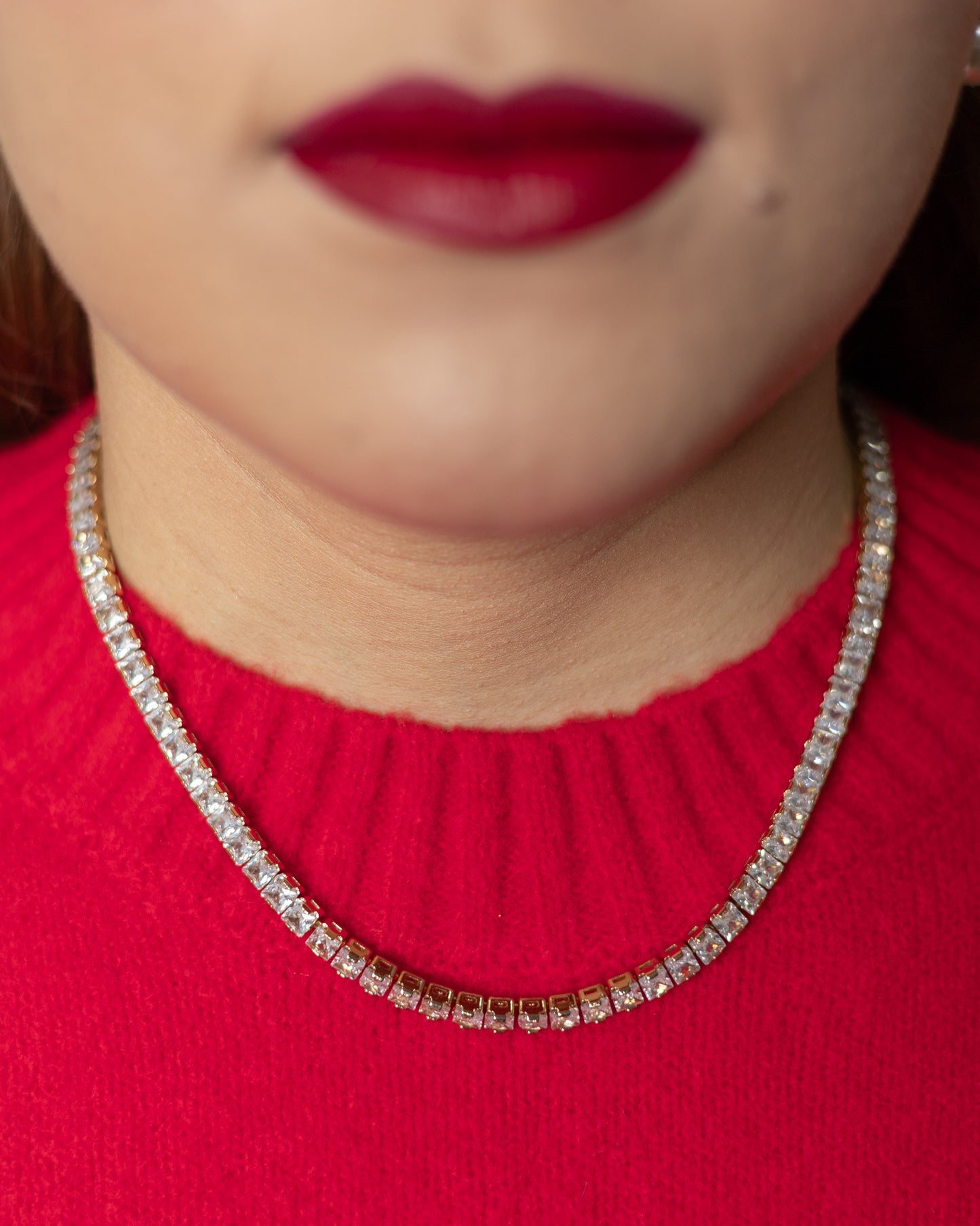 Rhinestone Necklace