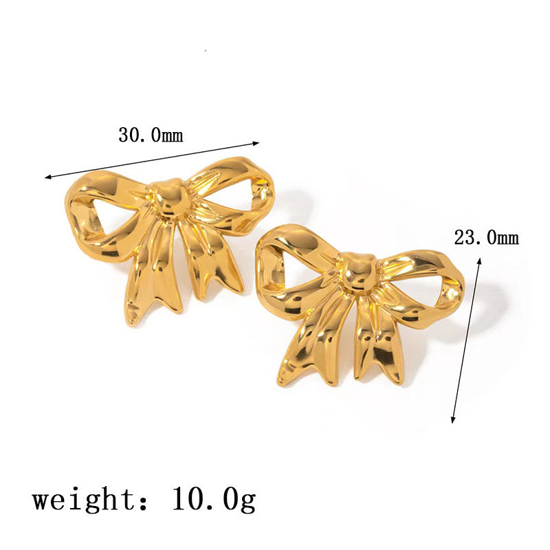 Coquette Bow Earring