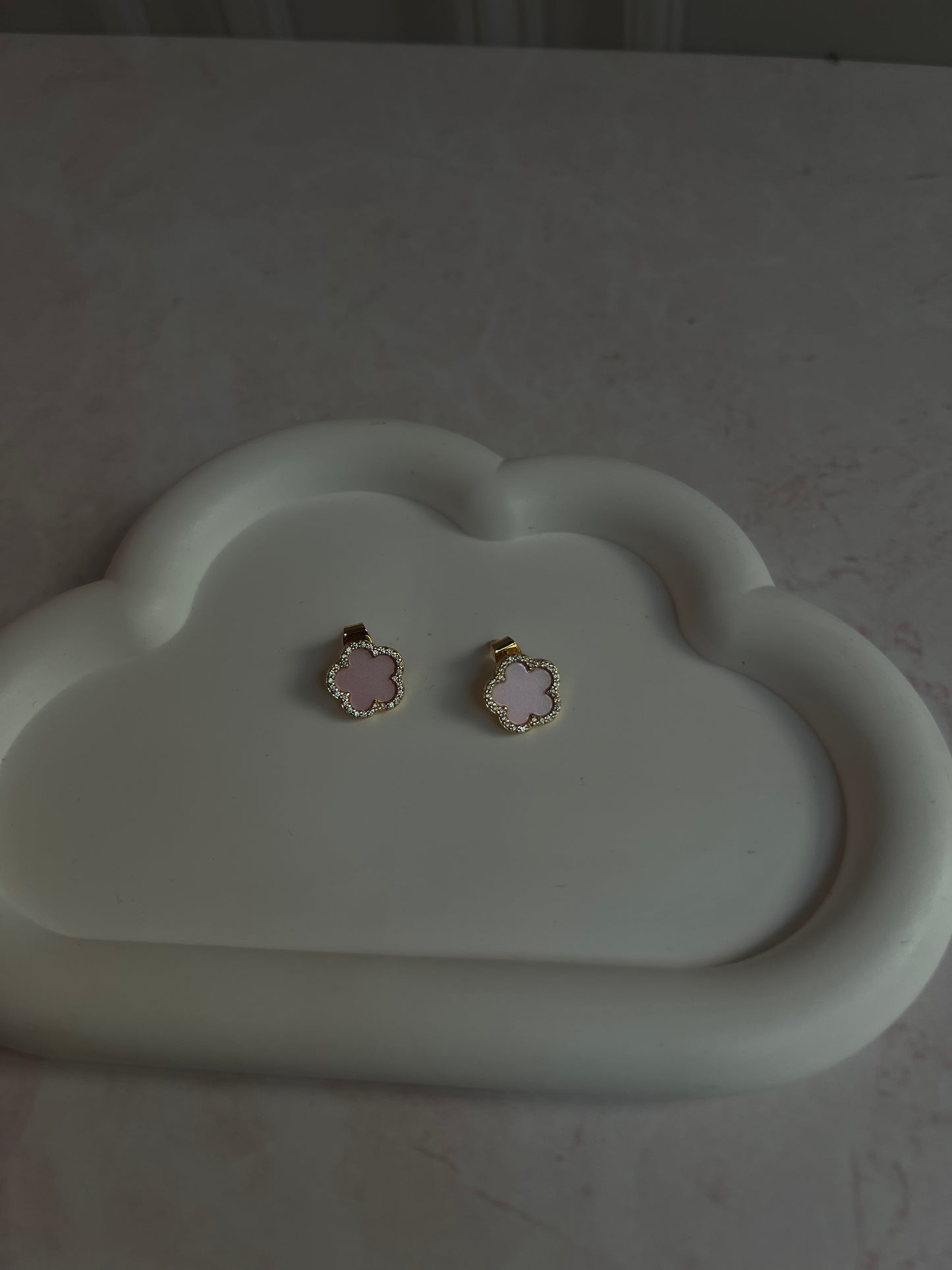 Pink Van Earrings #01
