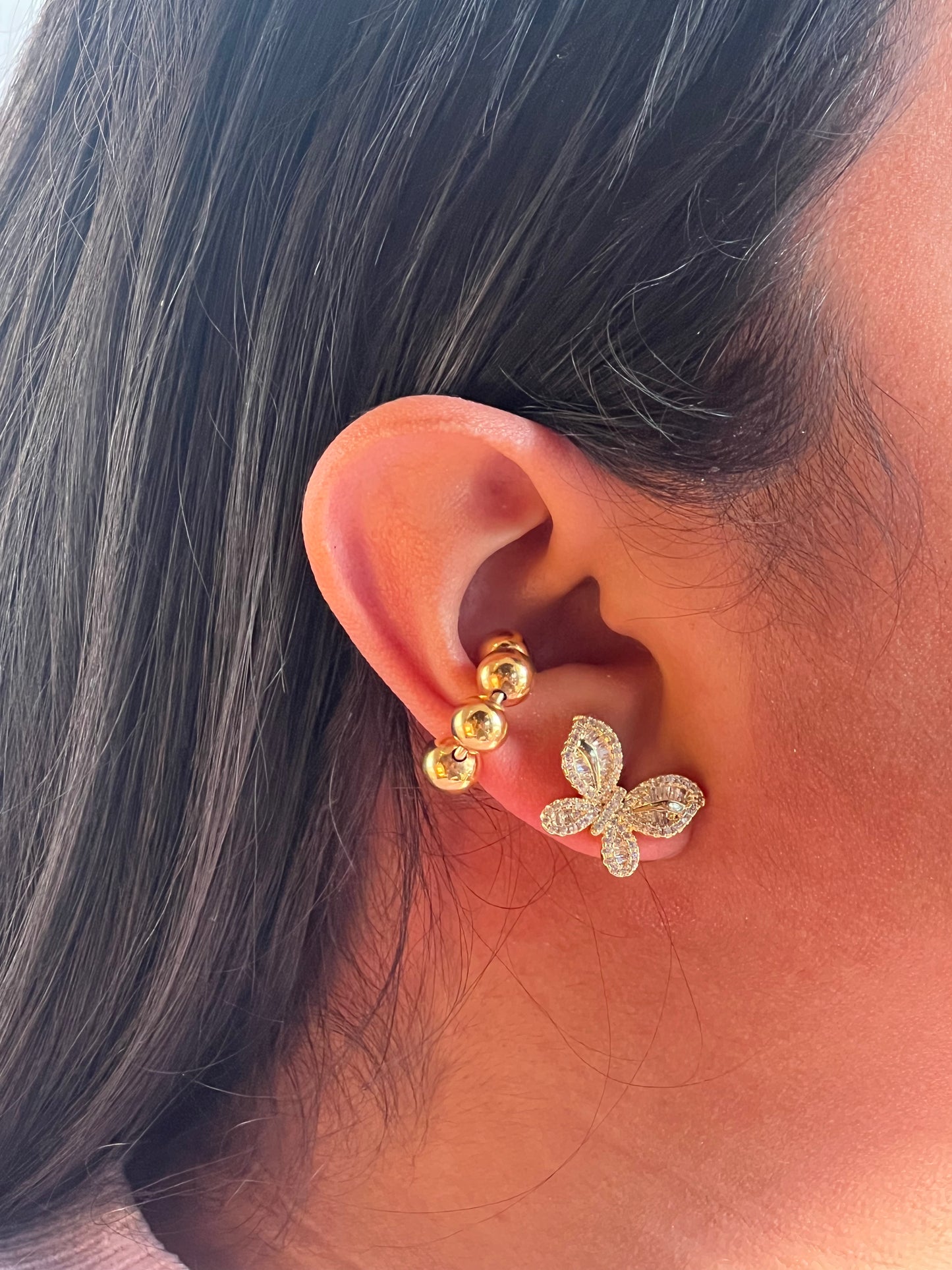 Butterfly Stud Earring