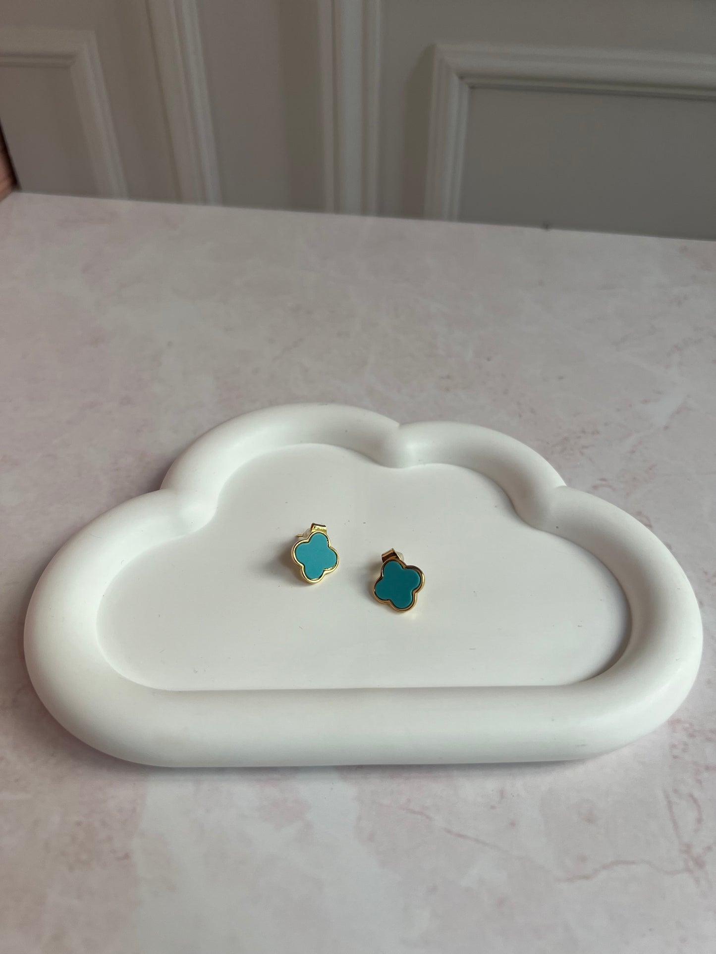Van Earrings Blue #03