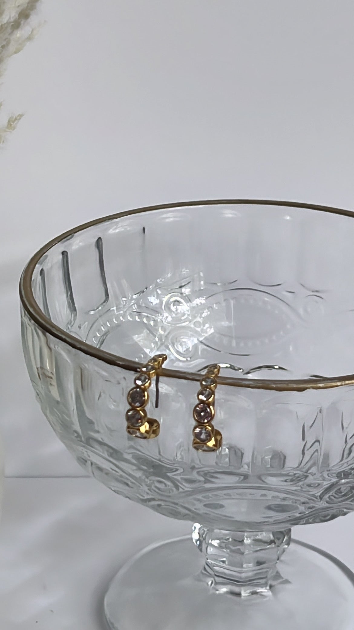 Sparkle Hoop Gold Filled & waterproof