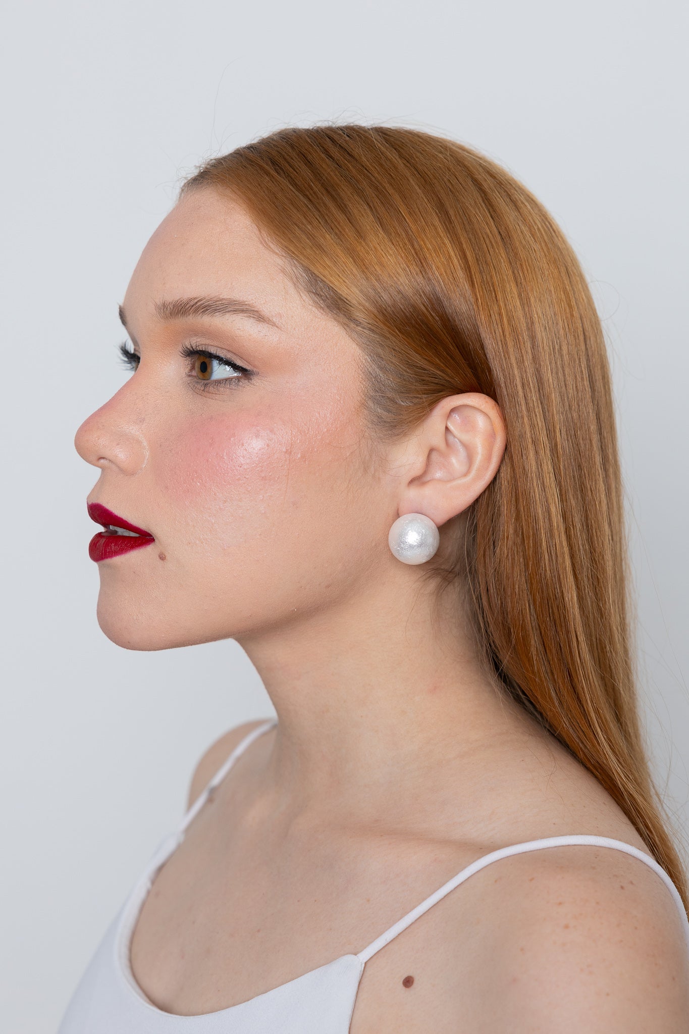 Large Pearl Stud