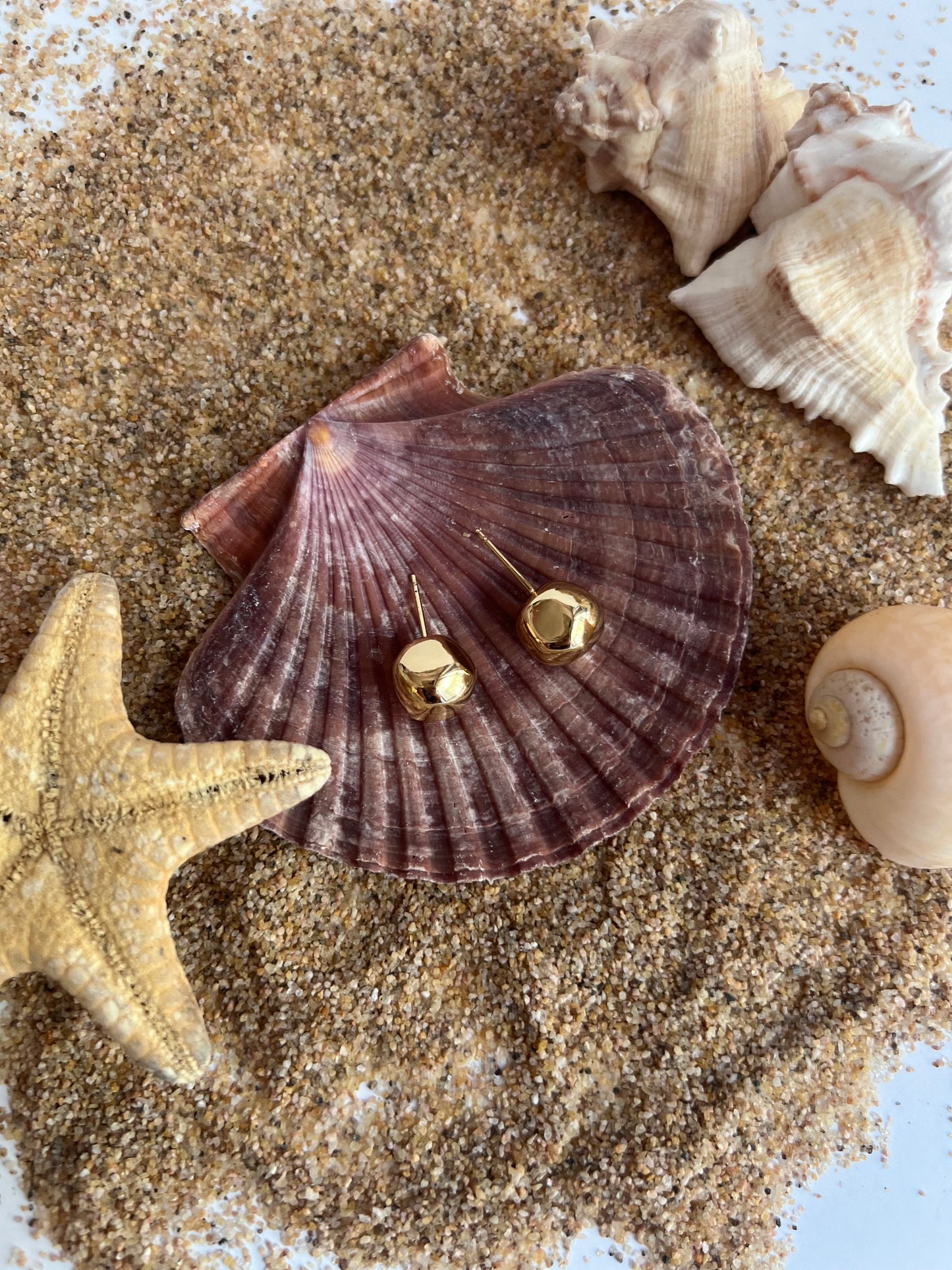 Topos Gold Dipped Stud