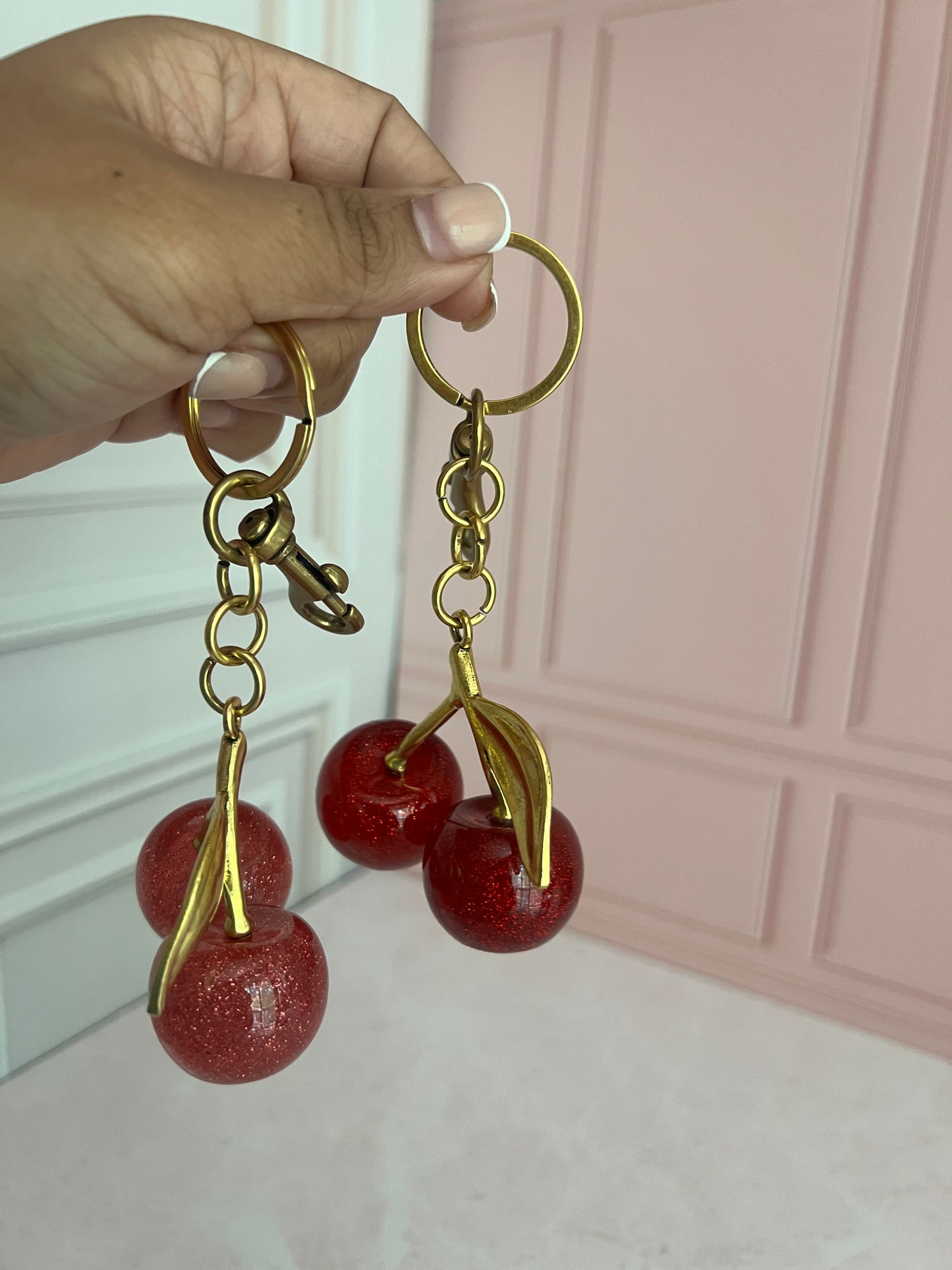 Cherry Keychain