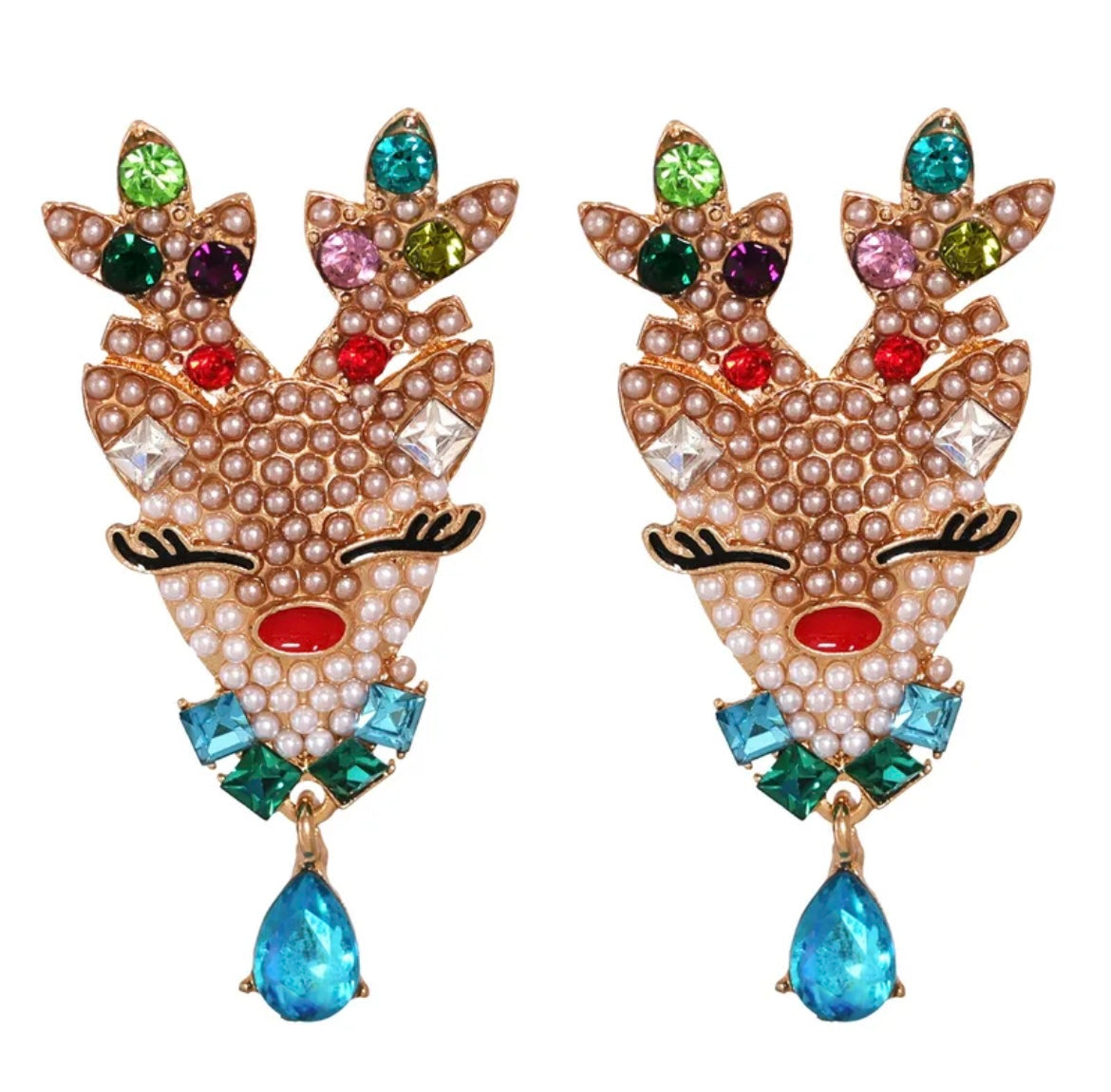 Reindeer Earrings