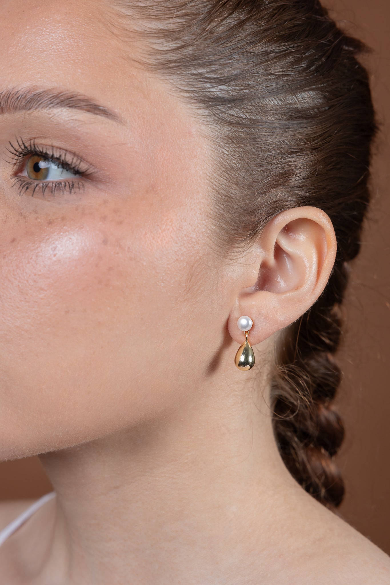 Bronzed Earrings