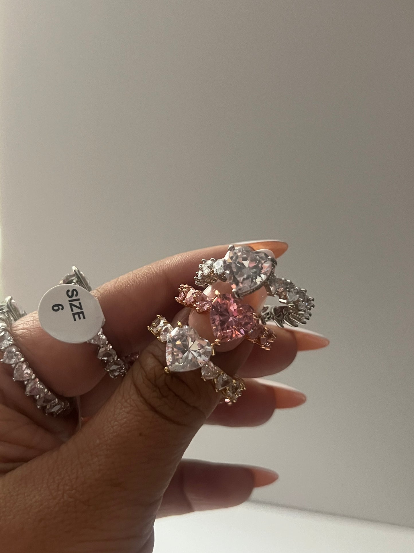 Corazon Stone Heart Rings