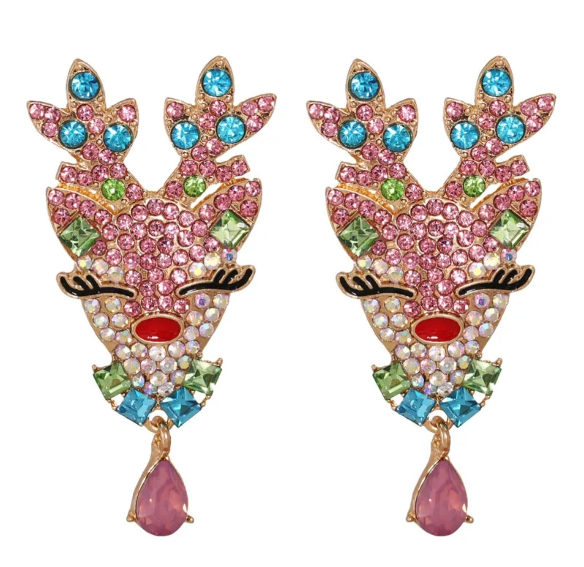 Reindeer Earrings