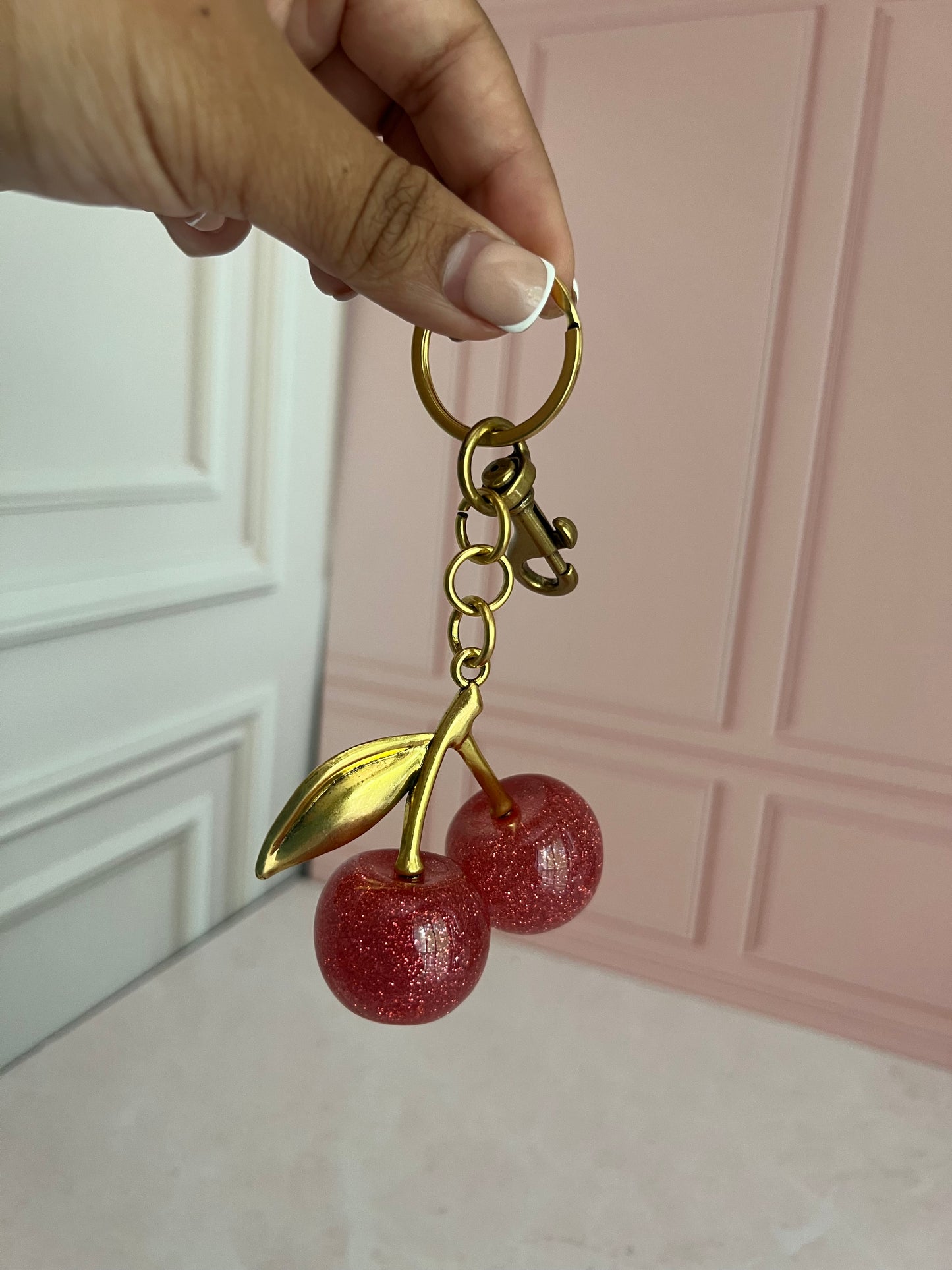 Cherry Keychain