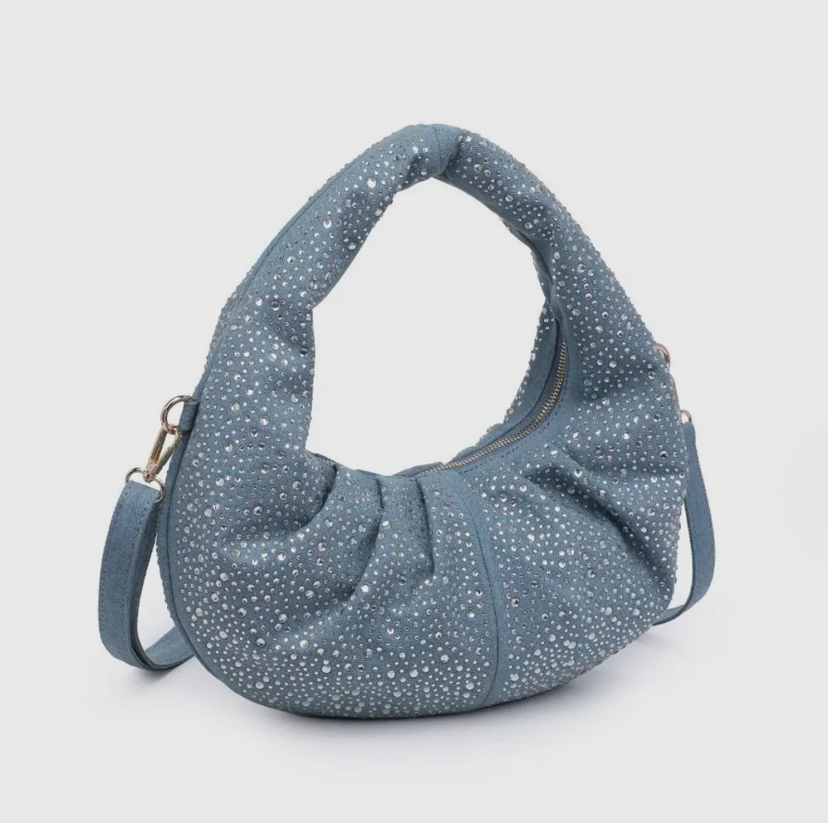 Dream Denim Bag (longer strap included)