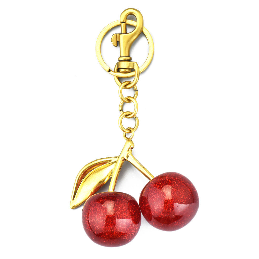 Cherry Keychain