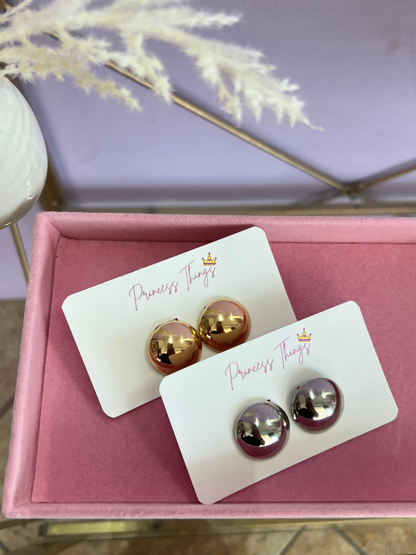 Smooth Earring Stud