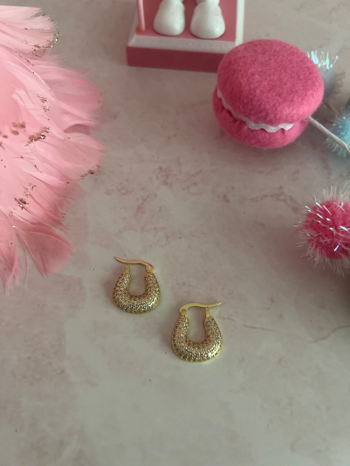 Holiday Hoop Earring
