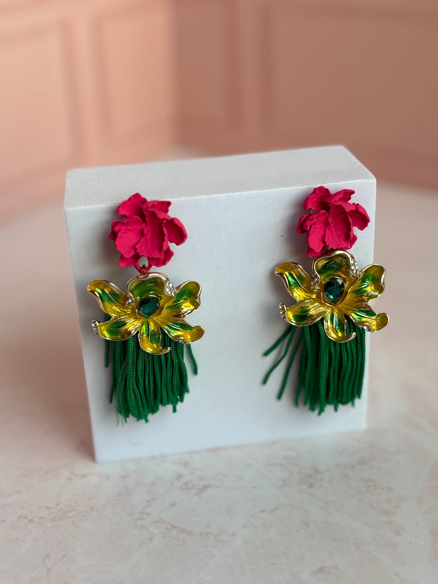 Spring Green Earring