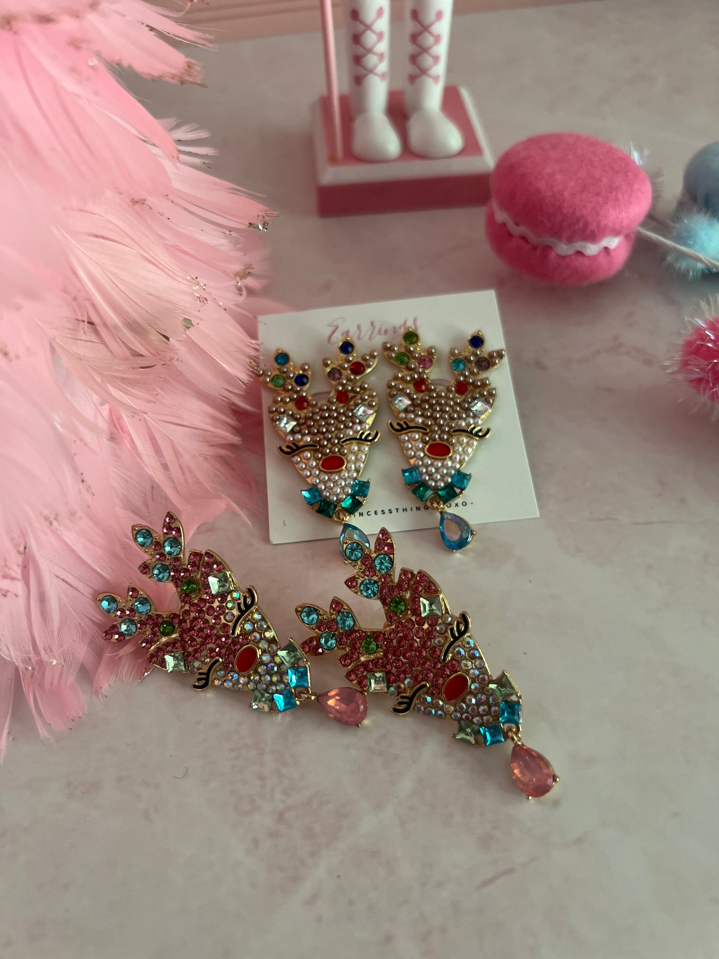 Reindeer Earrings
