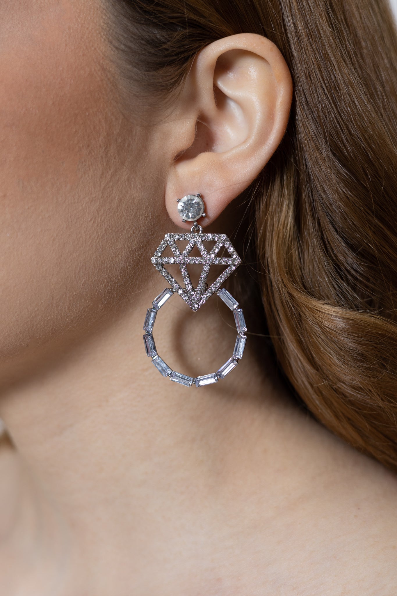 Engagement Ring Earring