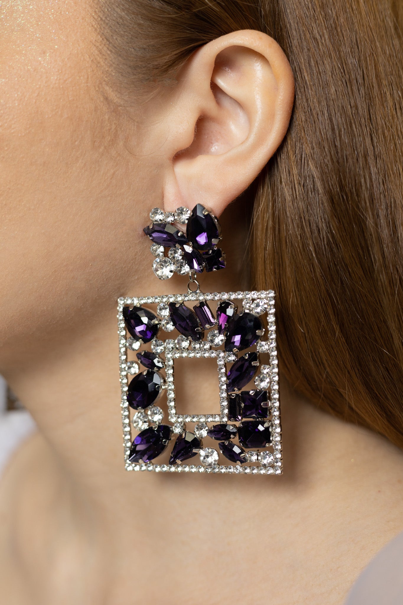 Ximena Square Earrings