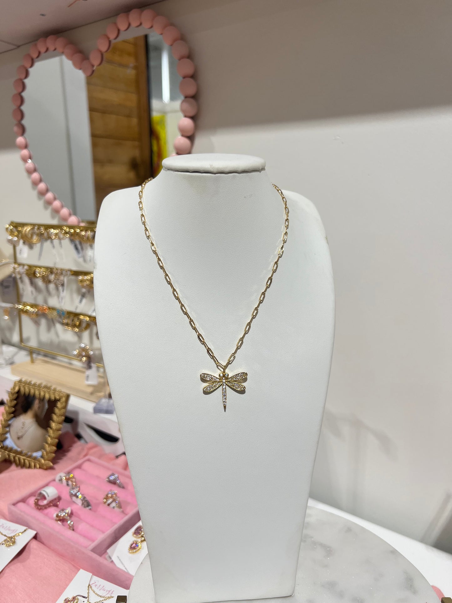 Dragonfly necklace