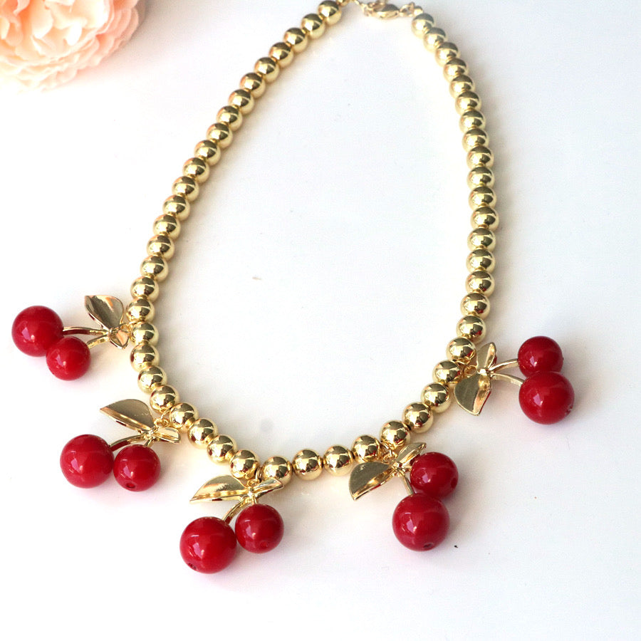 Cherry Trail Necklace