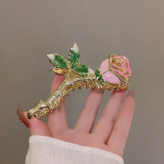 Rose Hair Clip