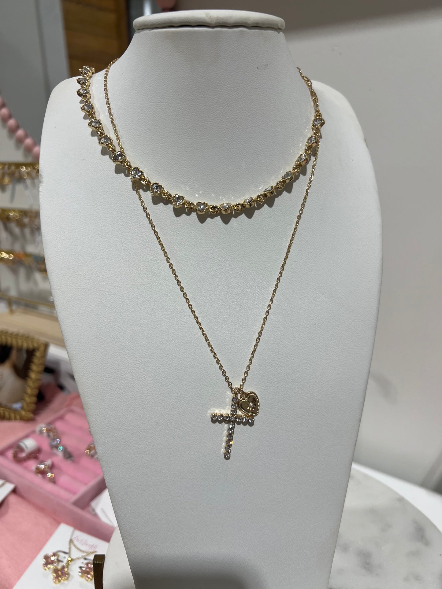 Crossed Necklace