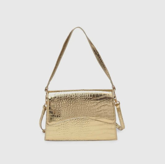 Gold Handbag (long strap included)