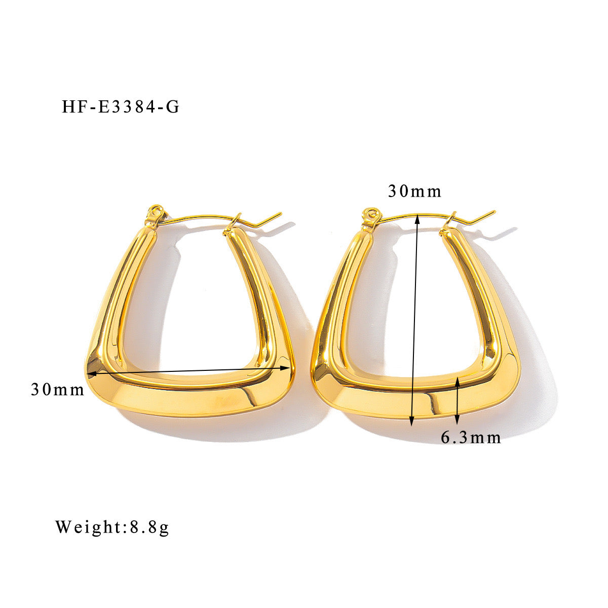 Danny Squared Earrings