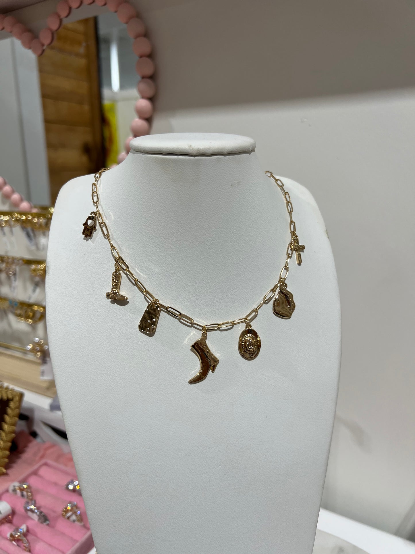 Cowgirl necklace