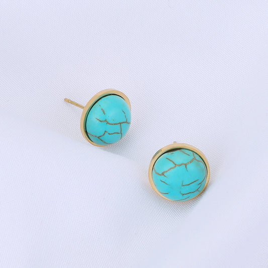 Teal Studs