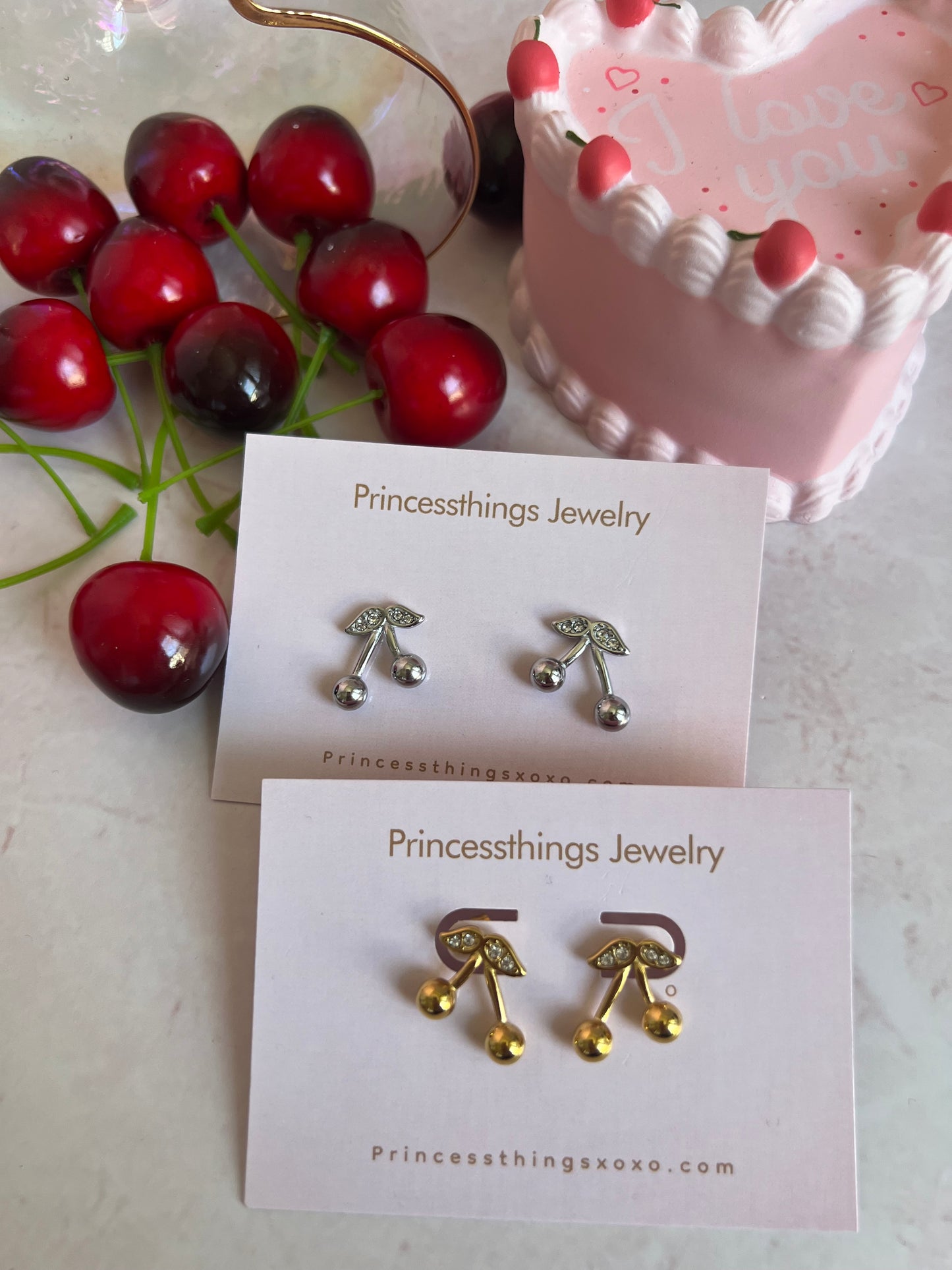 Cherry on Top Earrings