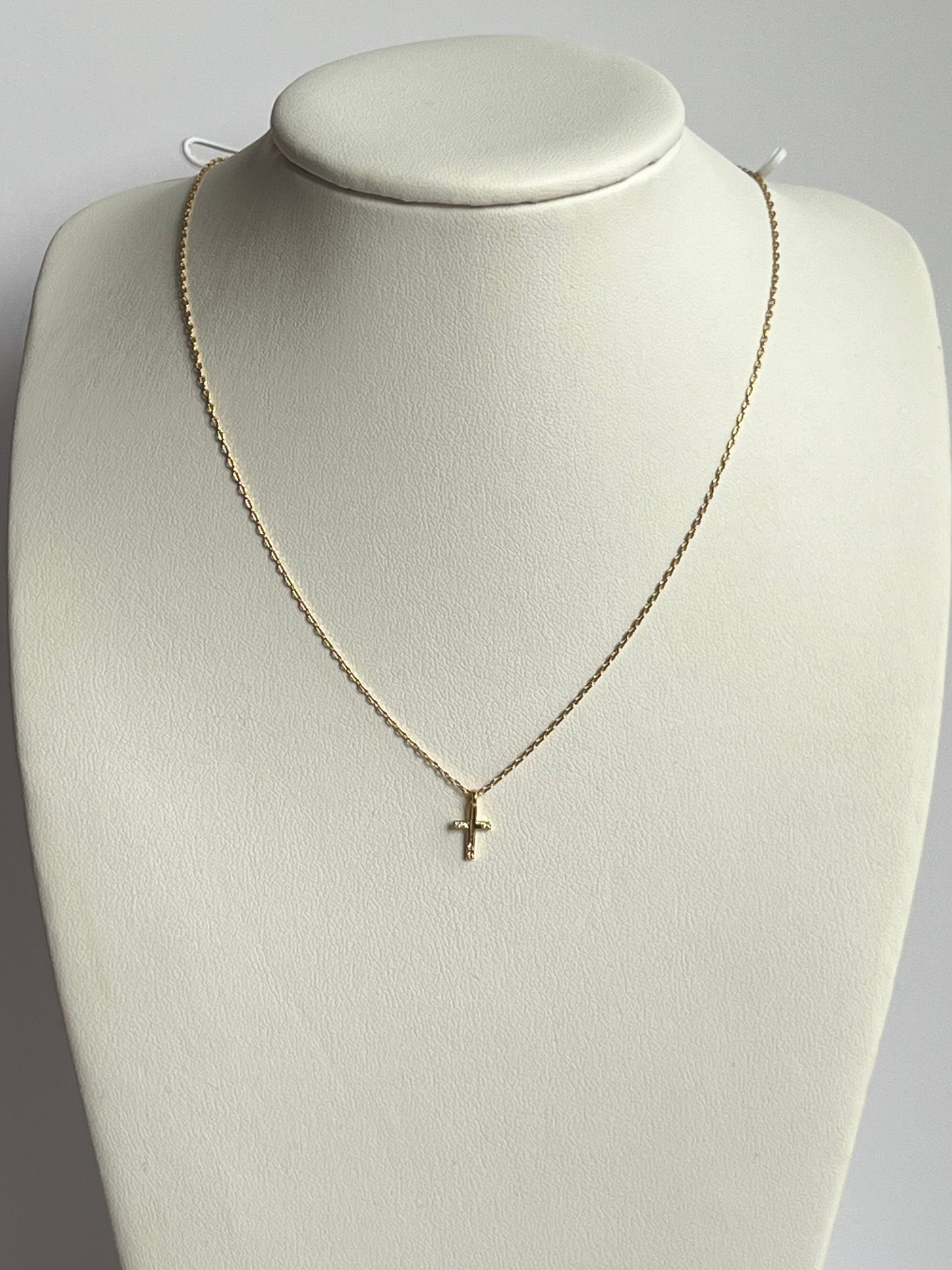 Cross Necklace 18k Gold Plated