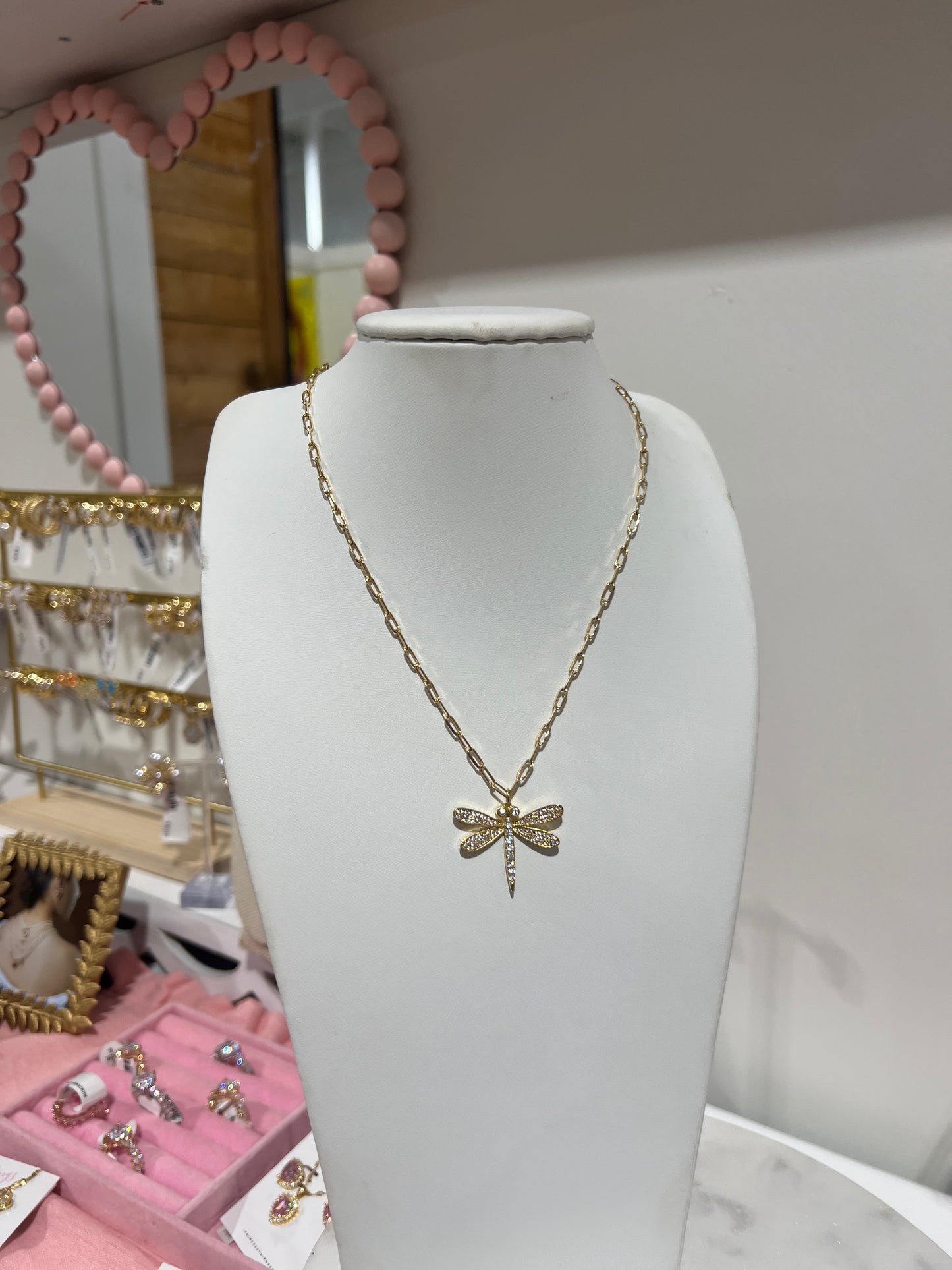 Dragonfly necklace