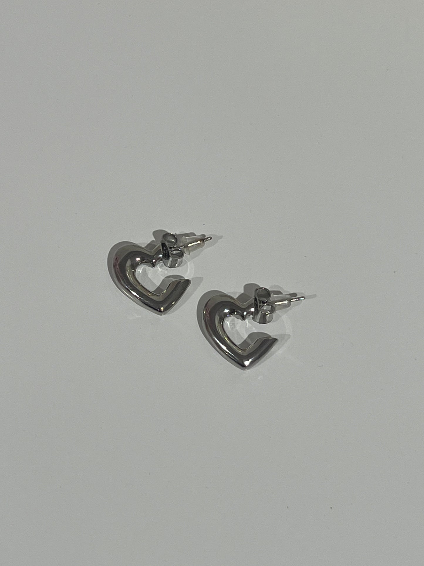 Mini silver heart