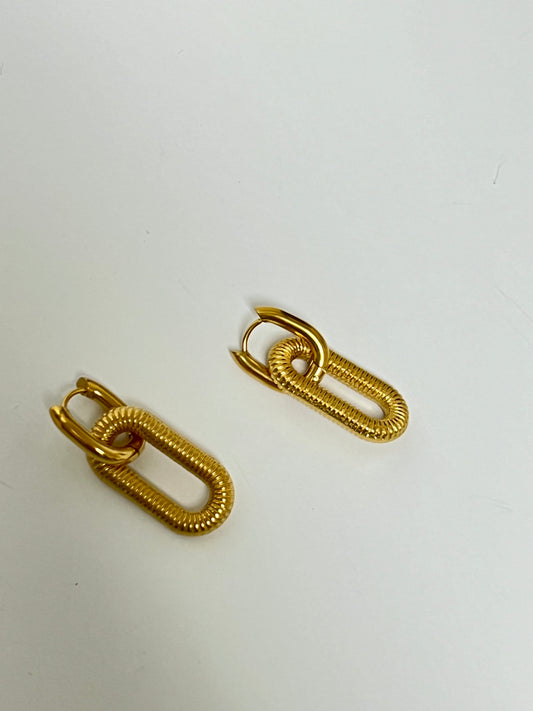 Chain 2 in 1 Earrings