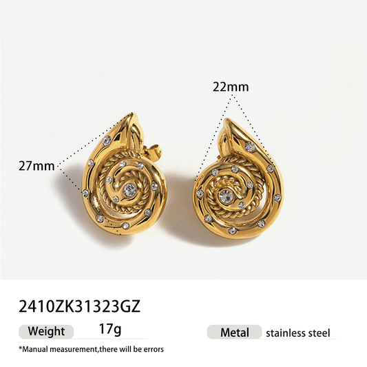 Concha Earrings