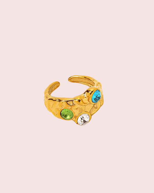 Colorful Adjustable Ring