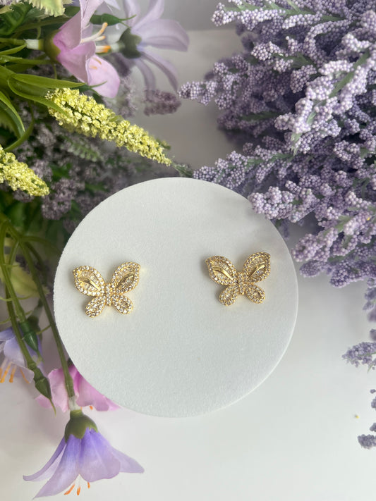 Butterfly Stud Earring