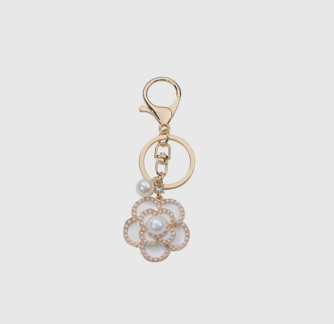 Flower keychain