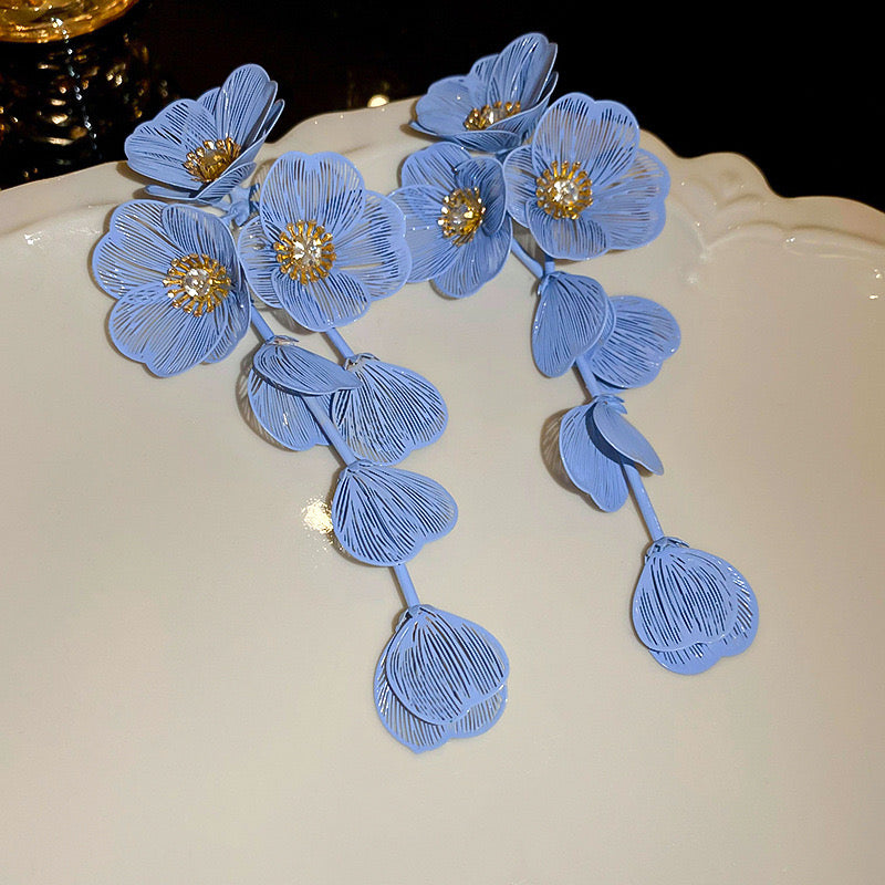 Spring bouquet earrings