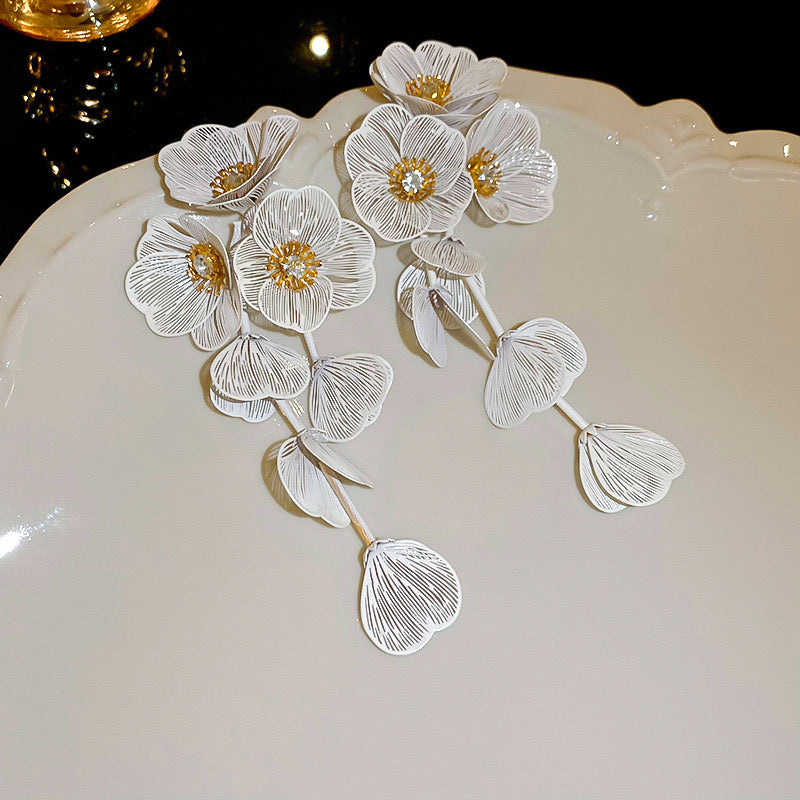 Spring bouquet earrings