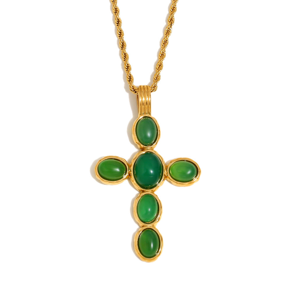 Emerald green statement