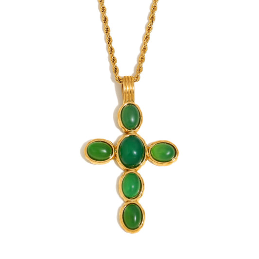 Emerald green statement