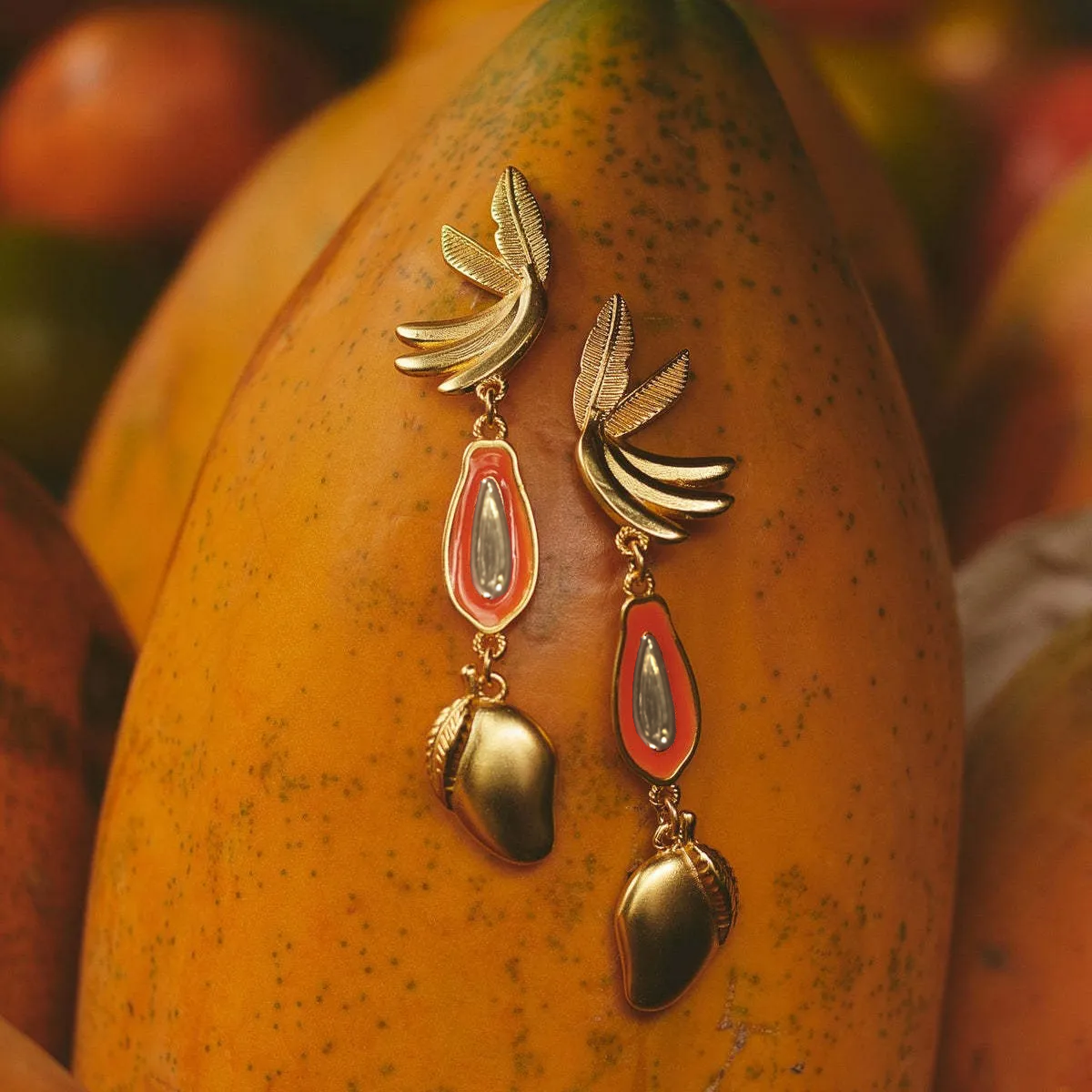 Papaya Earrings